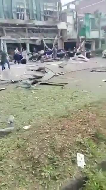 Yesterday in Cali, a bomb planted near a military barracks exploded. And moments earlier, at least seven officers were killed when a police helicopter damaged by a drone exploded.
